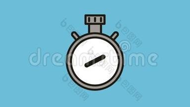 计时器计时器测量动画